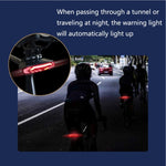 SF31 fanale posteriore per freno intelligente per bicicletta USB Alerter Night Ride Mountain Vehicle Turn fanali posteriori a LED, SF31 New Remote Control