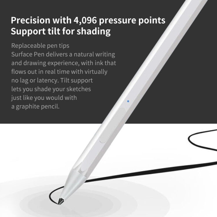 Per Lenovo Tab P11 Pro penna touch a pressione ricaricabile da 11,5 pollici TB-J706F, For Lenovo XiaoXin Pad Pro 11.5 inch Silver, For Lenovo XiaoXin Pad Pro 11.5 inch Black