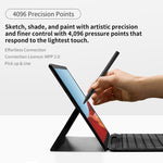 Per Lenovo Tab P11 Pro penna touch a pressione ricaricabile da 11,5 pollici TB-J706F, For Lenovo XiaoXin Pad Pro 11.5 inch Silver, For Lenovo XiaoXin Pad Pro 11.5 inch Black