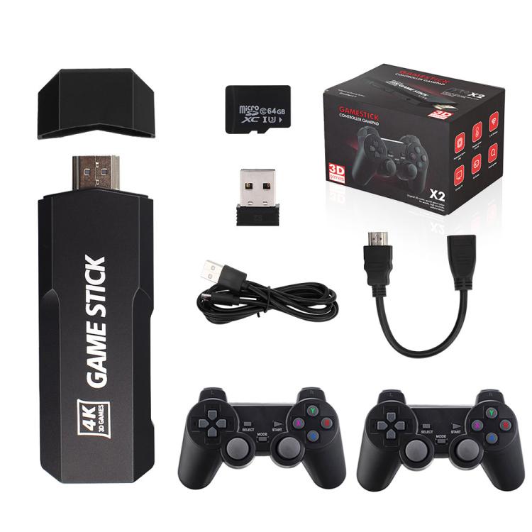 Console di gioco wireless 4K HD con 40.000 giochi integrati