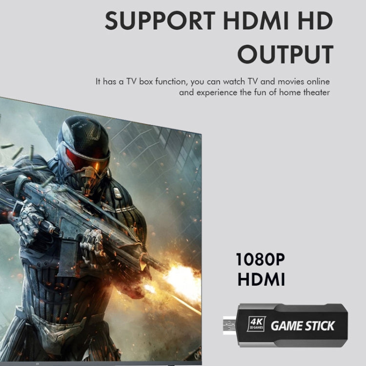Console di gioco wireless 4K HD con 40.000 giochi integrati
