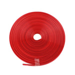 8m/roll Car Wheel Adesivo generale Adesivo di protezione modificato Striscia anticollisione, 1roll Black, 1roll Red, 1roll Yellow, 1roll Pink, 1roll Purple, 1roll Blue, 1roll Green, 1roll Orange, 1roll Gray, 1roll White