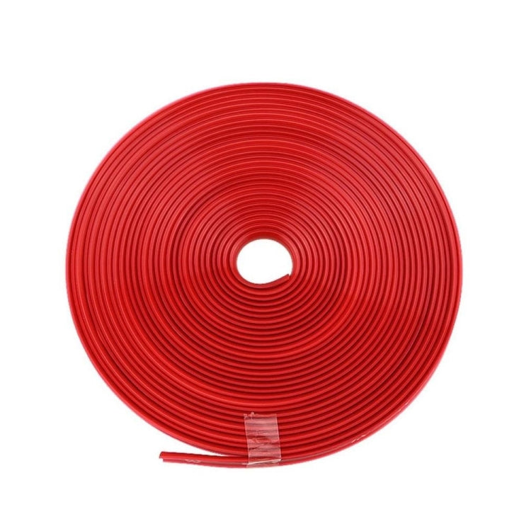 8m/roll Car Wheel Adesivo generale Adesivo di protezione modificato Striscia anticollisione, 1roll Black, 1roll Red, 1roll Yellow, 1roll Pink, 1roll Purple, 1roll Blue, 1roll Green, 1roll Orange, 1roll Gray, 1roll White