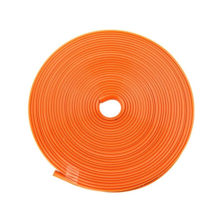 8m/roll Car Wheel Adesivo generale Adesivo di protezione modificato Striscia anticollisione, 1roll Black, 1roll Red, 1roll Yellow, 1roll Pink, 1roll Purple, 1roll Blue, 1roll Green, 1roll Orange, 1roll Gray, 1roll White