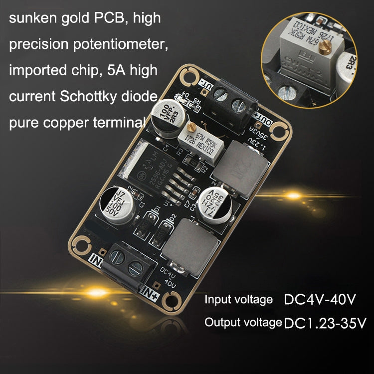 Modulo alimentazione DC-DC regolabile LM2596-ADJ 3A