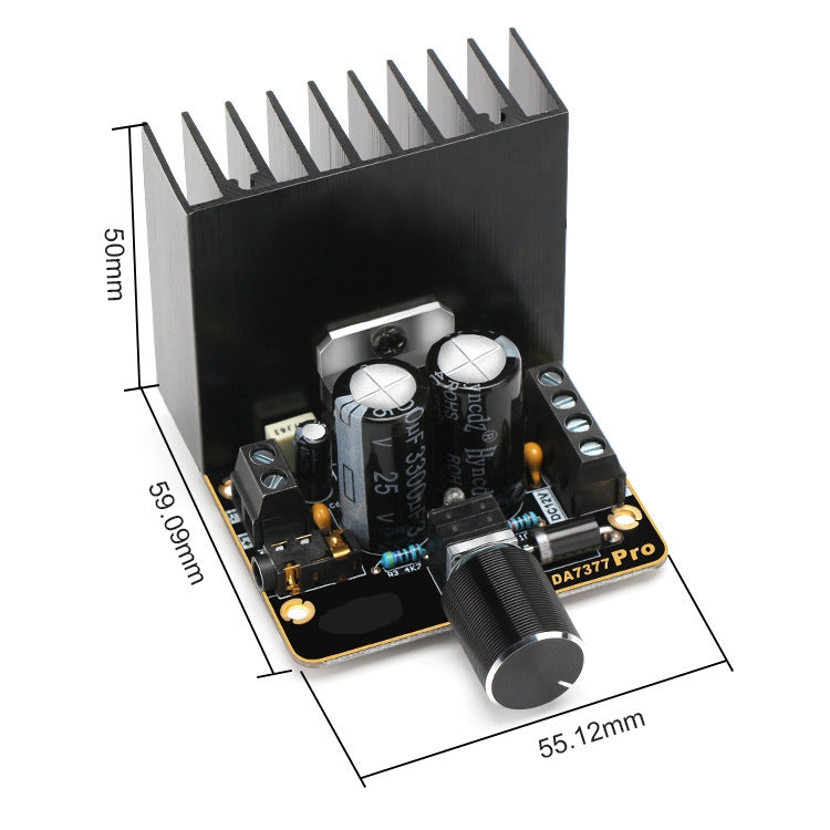 TDA7377 Modulo amplificatore di potenza per altoparlanti fai-da-te 12V Scheda amplificatore di potenza per auto stereo a doppio canale 30Wx2, TDA7377