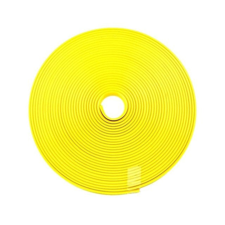 2 rotoli di ruota per auto generale TPE protezione anello paraurti ruota decorazione forniture modifica, Black, Yellow, White, Orange, Gray, Red, Green, Blue, Pink, Purple
