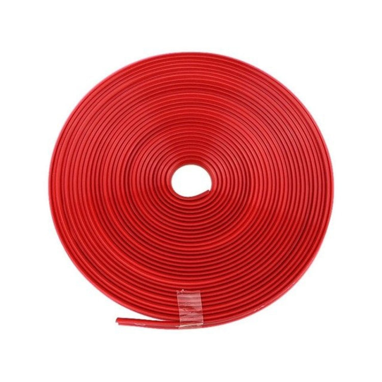 2 rotoli di ruota per auto generale TPE protezione anello paraurti ruota decorazione forniture modifica, Black, Yellow, White, Orange, Gray, Red, Green, Blue, Pink, Purple