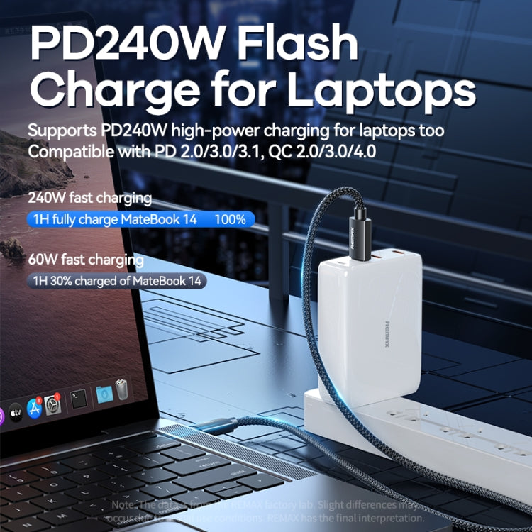 Cavo dati a ricarica rapida da 240 W, lunghezza: 1 m, USB2.0, USB4.0