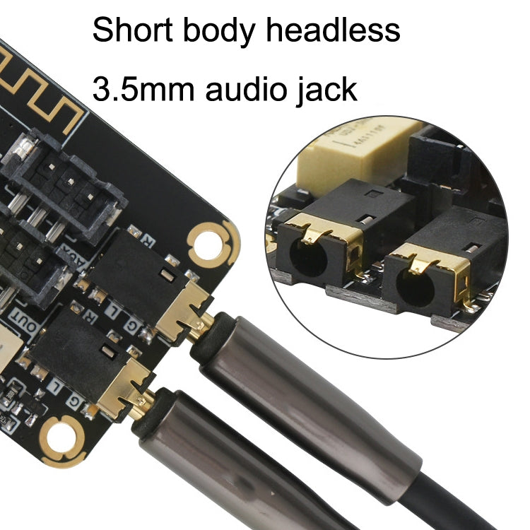 AS1711BTSE Bluetooth Decoder Board DIY Speaker MP3 Stereo Audio Receiver Module for AUX Input, AS1711BTSE