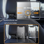 A09 Poggiatesta in memory foam a forma di U con regolazione universale per auto 5D, U-shaped (Black), U-shaped (Gray), U-shaped (Brown), With Stand  (U-shaped)