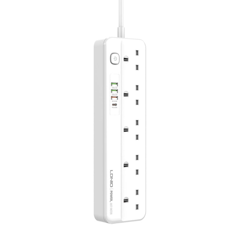 LDNIO multipresa 5 prese + 4 porte USB ricarica rapida