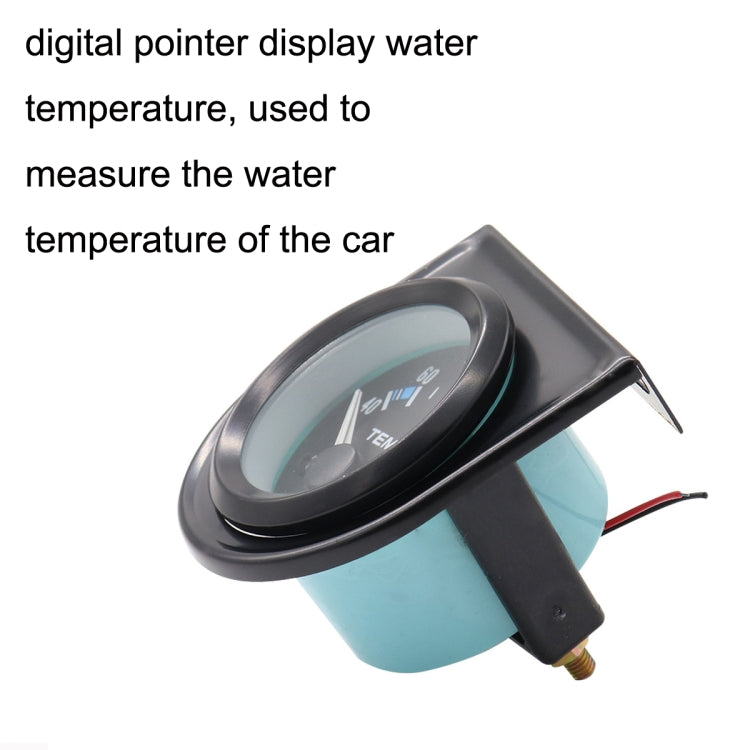 B741 Misuratore di temperatura dell'acqua modificato per auto da 52 mm Misuratore di temperatura dell'acqua modificato 40-120 gradi Celsius, B741 Water Temperature Meter