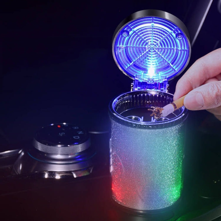 Posacenere per presa aria condizionata per auto con luce a LED, With LED Light