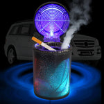 Posacenere per presa aria condizionata per auto con luce a LED, With LED Light