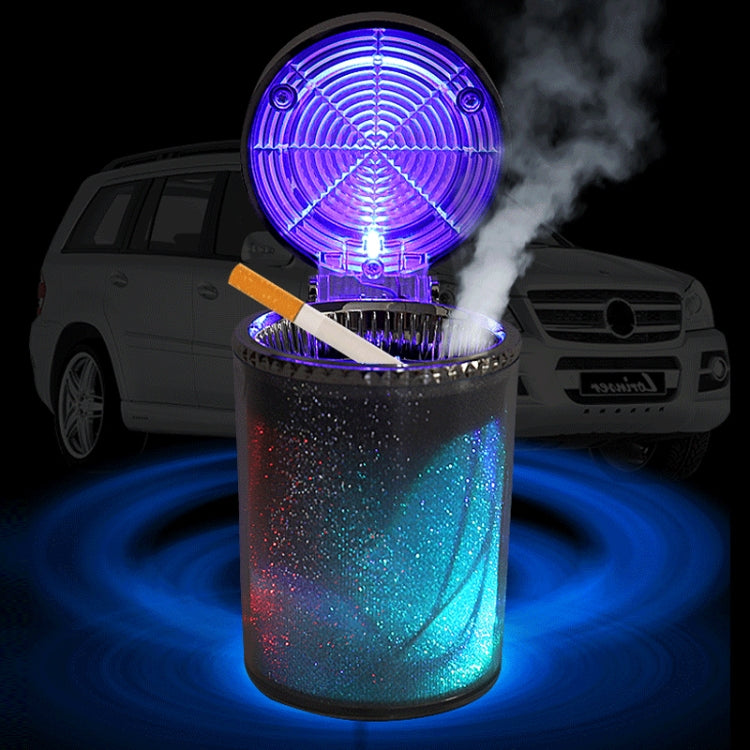 Posacenere per presa aria condizionata per auto con luce a LED, With LED Light