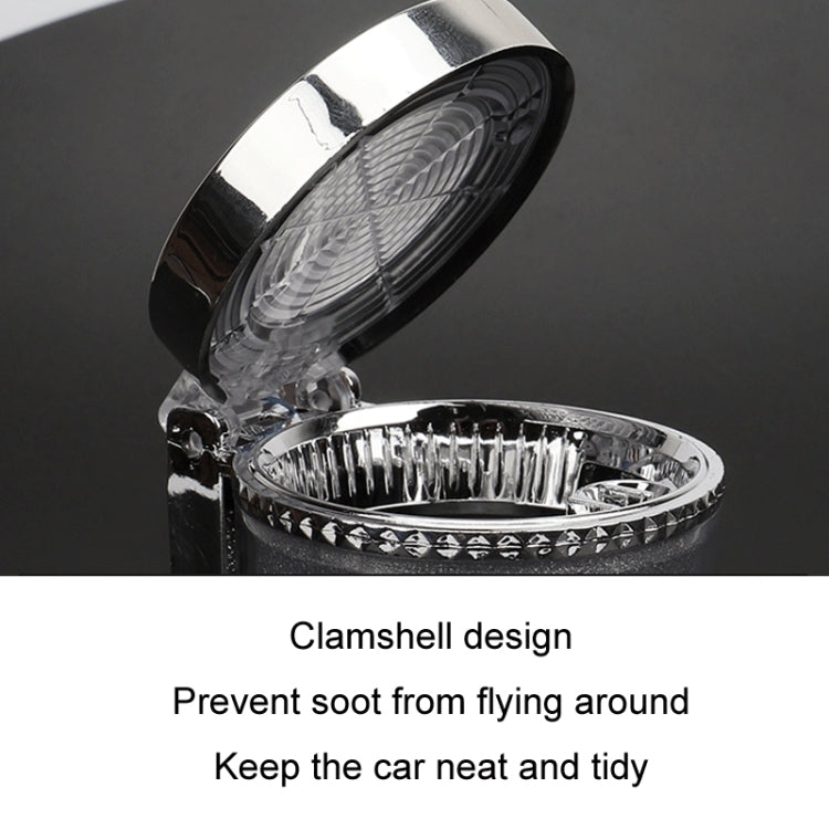 Posacenere per presa aria condizionata per auto con luce a LED, With LED Light