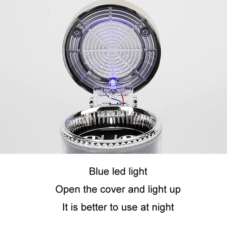 Posacenere per presa aria condizionata per auto con luce a LED, With LED Light