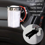 Posacenere per presa aria condizionata per auto con luce a LED, With LED Light