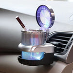 Posacenere per presa aria condizionata per auto con luce a LED, With LED Light