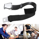 Cintura di sicurezza regolabile con fibbia per aereo a due punti, Aircraft Buckle Seat Belt(Black), Aircraft Buckle Seat Belt(Gray)