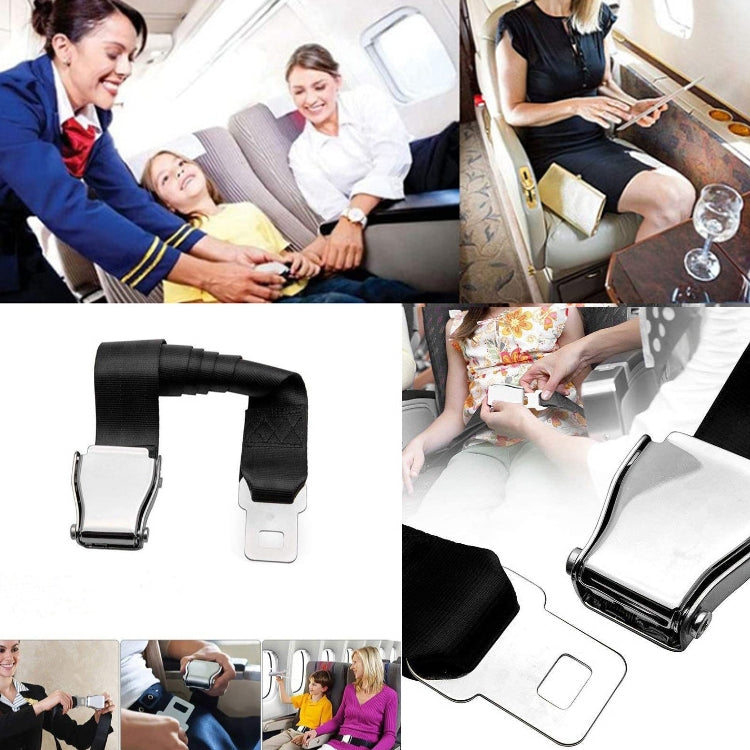 Cintura di sicurezza regolabile con fibbia per aereo a due punti, Aircraft Buckle Seat Belt(Black), Aircraft Buckle Seat Belt(Gray)