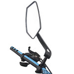 Specchietto retrovisore riflettente piatto ad alta definizione per mountain bike, specifica:, Single Left, Single Right, 1 Pair
