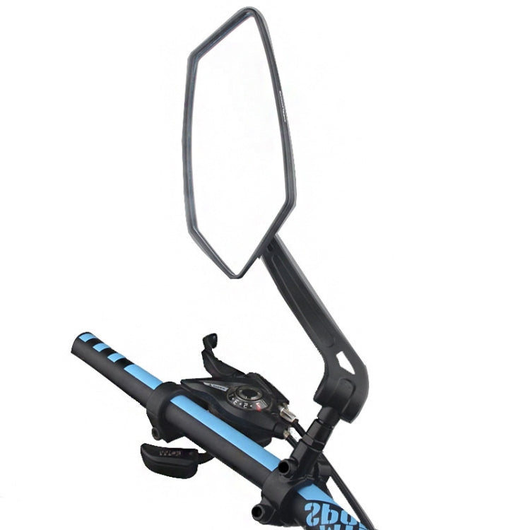 Specchietto retrovisore riflettente piatto ad alta definizione per mountain bike, specifica:, Single Left, Single Right, 1 Pair
