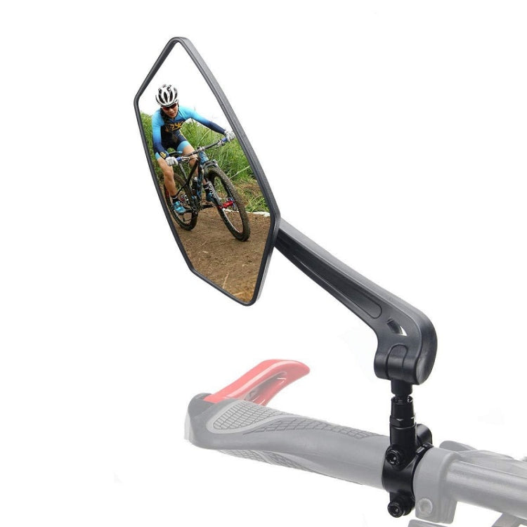 Specchietto retrovisore riflettente piatto ad alta definizione per mountain bike, specifica:, Single Left, Single Right, 1 Pair