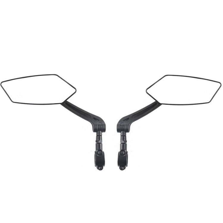 Specchietto retrovisore riflettente piatto ad alta definizione per mountain bike, specifica:, Single Left, Single Right, 1 Pair
