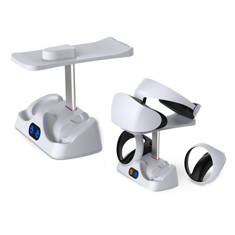 Dock di ricarica per controller PS5 VR2 con supporto visore