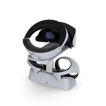 Dock di ricarica per controller PS5 VR2 con supporto visore