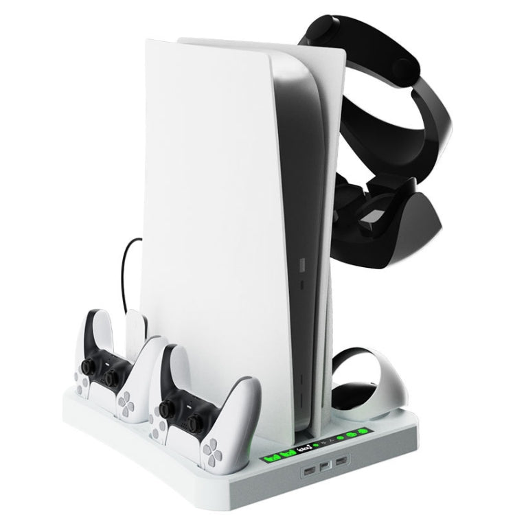 Base raffreddamento e ricarica per PS5 con storage disco