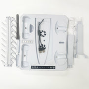 Per PS5 ipaly Host Base di raffreddamento multifunzionale VR2 Maniglia Supporto di ricarica Rack di archiviazione del disco, HBP-6478