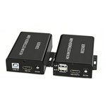 Extender KVM HDMI 60m con alimentatore POE e USB