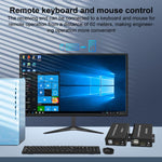 Extender KVM HDMI 60m con alimentatore POE e USB