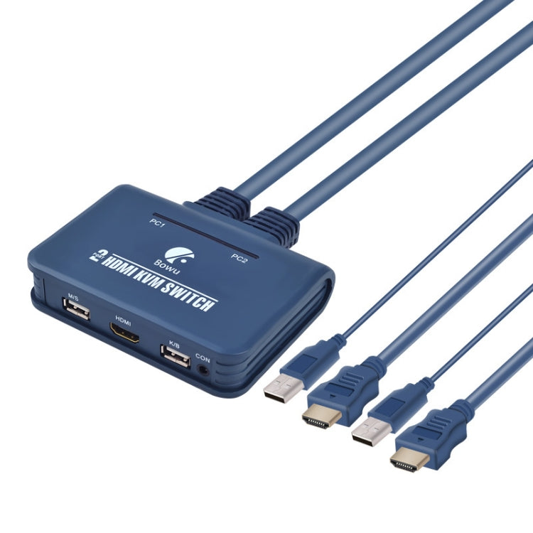 Switch KVM HDMI a 2 porte 2 ingressi 1 uscita BW-21UHB, BW-21UHB