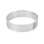 BN1006 Mousse in acciaio inossidabile Cerchio ispessito Stampo per torta perforato Strumenti di cottura fai-da-te, Round(2.7 inches), Round(3 inches), Round(3.5 inches), Rectangle(3.9 inches), Rectangle(4.3 inches), Rectangle(4.7 inches)               ...
