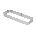 BN1006 Mousse in acciaio inossidabile Cerchio ispessito Stampo per torta perforato Strumenti di cottura fai-da-te, Round(2.7 inches), Round(3 inches), Round(3.5 inches), Rectangle(3.9 inches), Rectangle(4.3 inches), Rectangle(4.7 inches)               ...