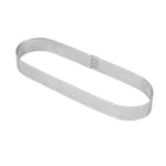 BN1006 Mousse in acciaio inossidabile Cerchio ispessito Stampo per torta perforato Strumenti di cottura fai-da-te, Round(2.7 inches), Round(3 inches), Round(3.5 inches), Rectangle(3.9 inches), Rectangle(4.3 inches), Rectangle(4.7 inches)               ...