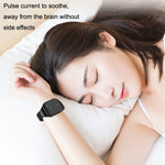 Guarda lo strumento per dormire Strumento portatile intelligente per il massaggio dell'insonnia lenitivo a impulsi, Black, White, Pink