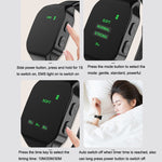 Guarda lo strumento per dormire Strumento portatile intelligente per il massaggio dell'insonnia lenitivo a impulsi, Black, White, Pink