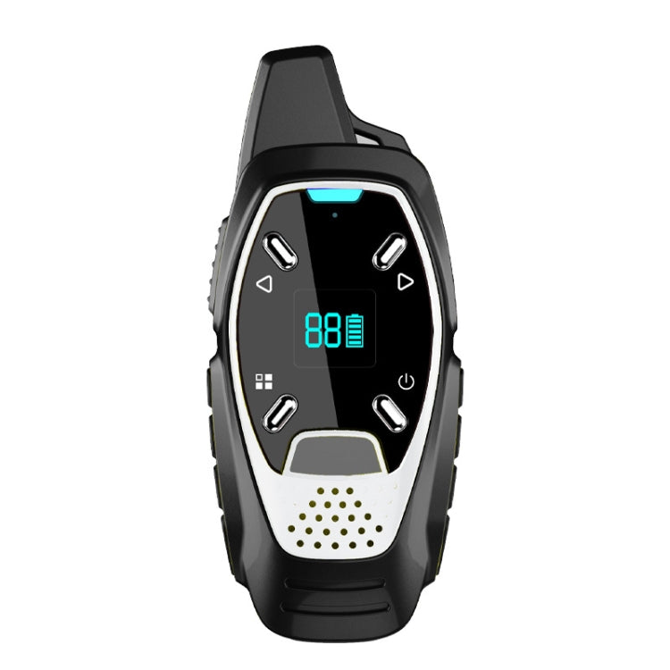 Walkie-talkie portatile mini con display LED e ricarica USB