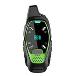 Walkie-talkie portatile mini con display LED e ricarica USB