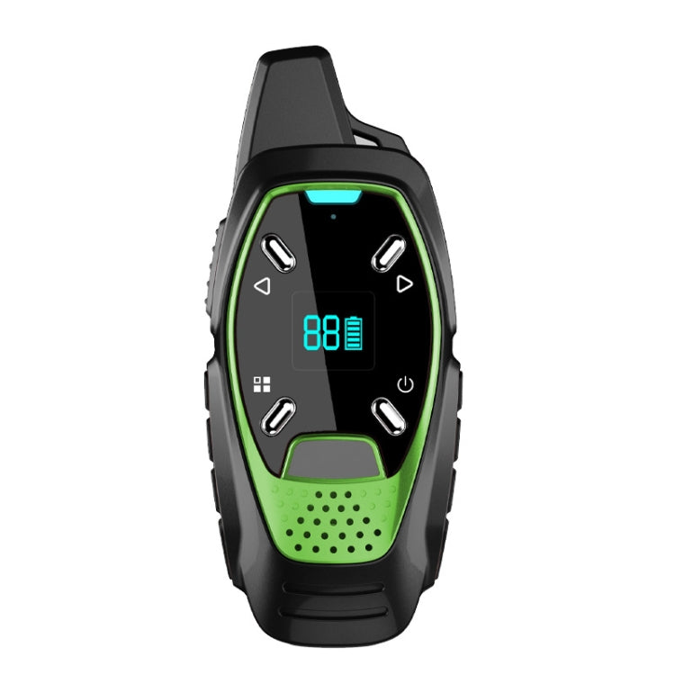 Walkie-talkie portatile mini con display LED e ricarica USB