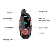 Display a LED Ricarica USB Piccolo mini walkie-talkie portatile senza fili, A13 (Black), A13 (White), A13 (Grey), A13 (Red), A13 (Green), A13 (Blue)