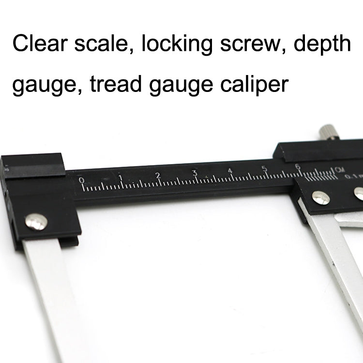 Modelli di pneumatici multifunzione Strumenti di misurazione dello spessore del disco del freno del righello profondo, Measuring Tools