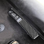 Per Chevrolet Corvette C8, set da 2 adesivi per interruttore serratura portiera auto.