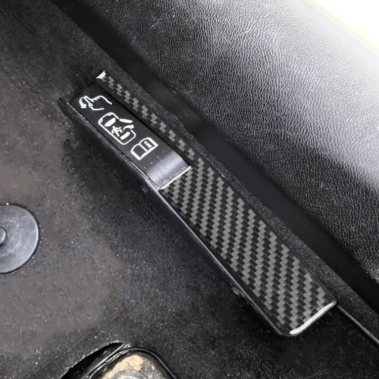 Per Chevrolet Corvette C8, set da 2 adesivi per interruttore serratura portiera auto.