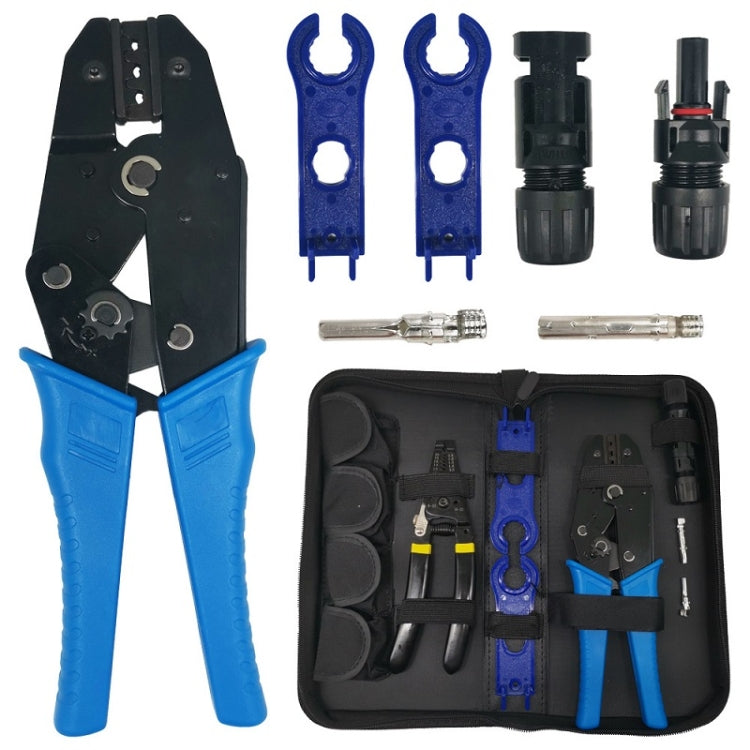 Pinze a crimpare per connettori fotovoltaici Strumenti per l'installazione di pannelli solari, Set 1, Set 2, Set 3, Set 4, 731, LY-2546b, 2546B, 7inch Clamp